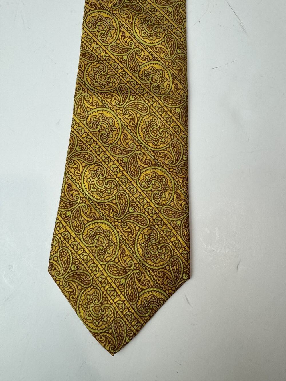 Vintage Sears The Men's Store Wide-Blade Necktie 1970s Hippie Retro Disco Mod